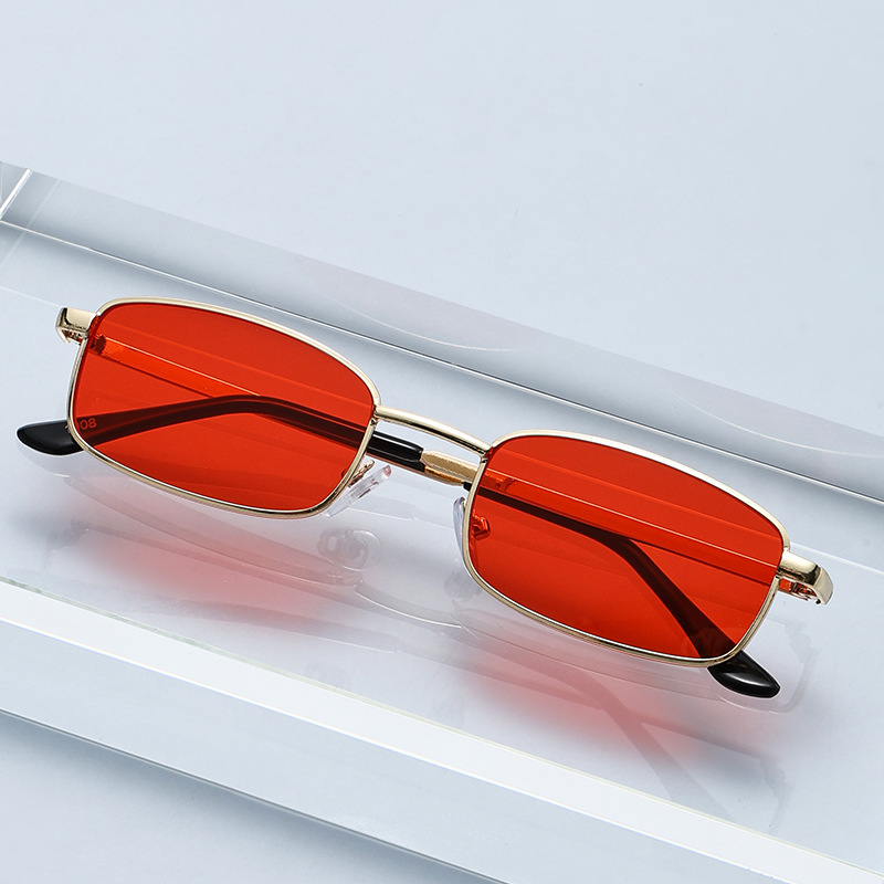 Street Fashion Glasses - 패션 펑크 선글라스 여성 남성 스퀘어