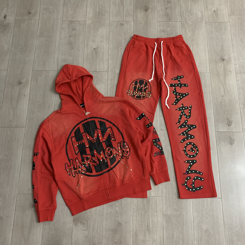 Street Fashion For Man - 패션 스트리트 패션 브랜드 HARMONY 후드티와
