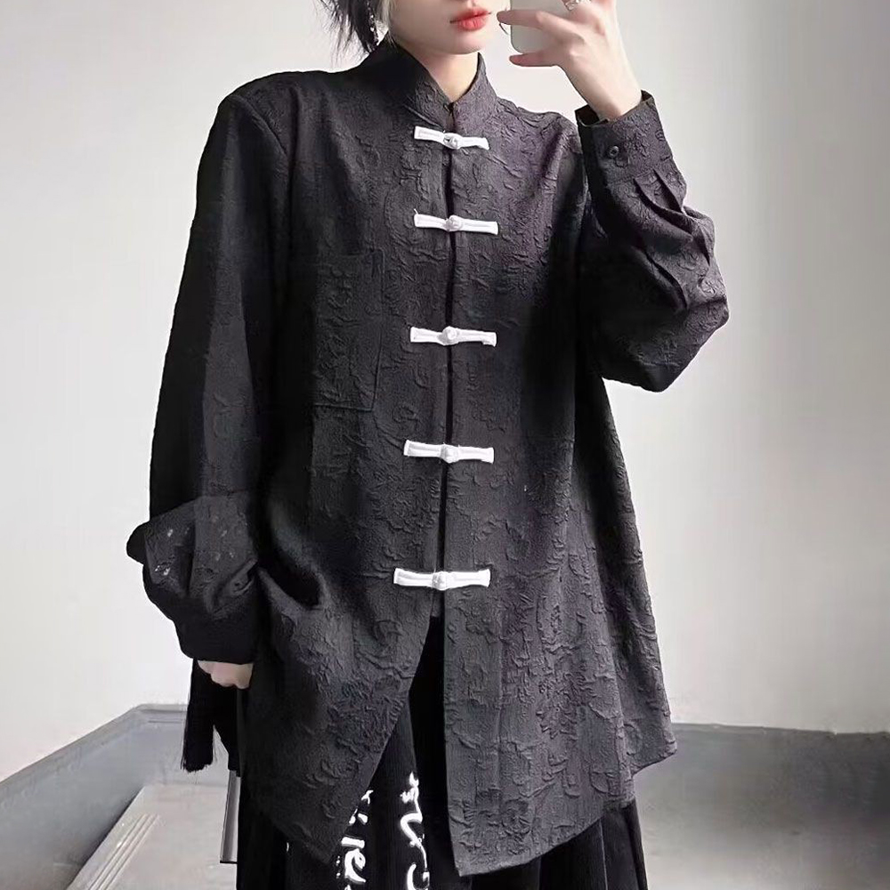 Street Fashion In Chinese - 2026 가을 신상 유니섹스 솔리드 컬러