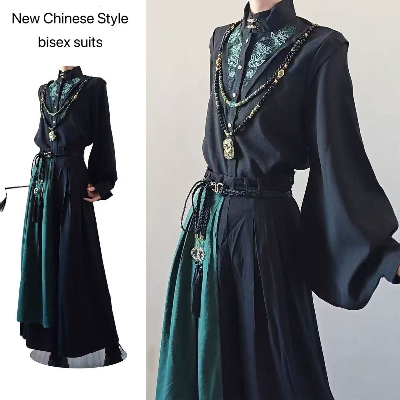 Street Fashion In Chinese - 새로운 중국 스타일 바이섹스 수트 남녀