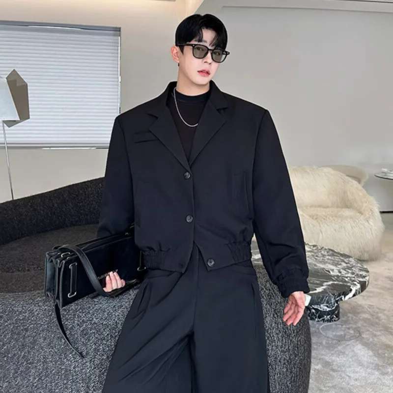 루젠 스프링 블레이저 넥 캐주얼 재킷 남성 패션 202 - Street Fashion For Man 리뷰 및 가격