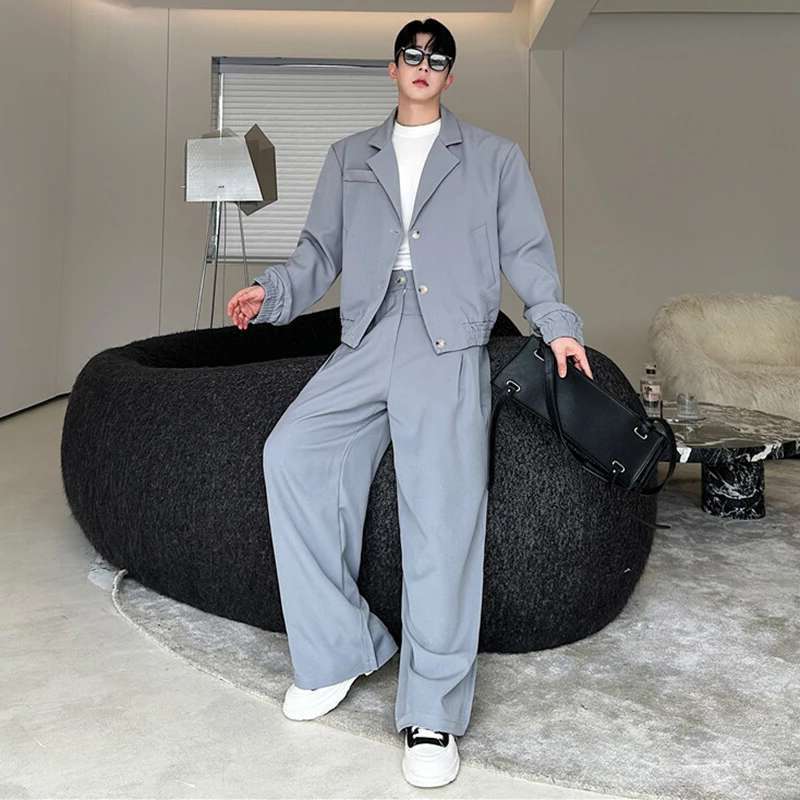 루젠 스프링 블레이저 넥 캐주얼 재킷 남성 패션 202 - Street Fashion For Man 리뷰 및 가격