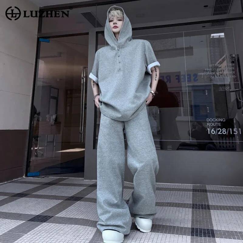 LUZHEN 오리지널 탑 슬리브 2026 짧은 여름 후 - Street Fashion For Man 리뷰 및 가격