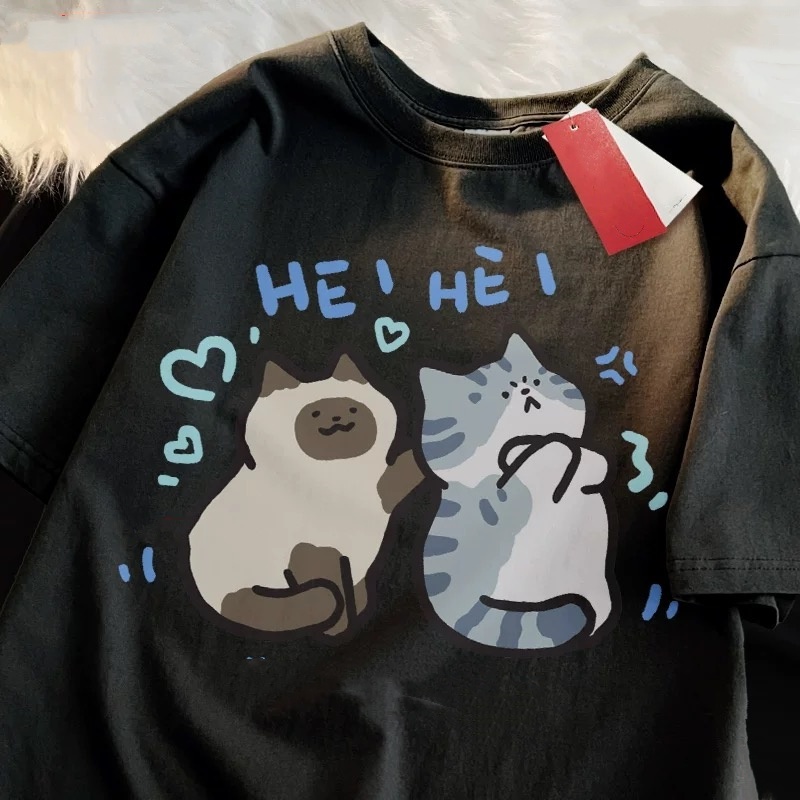 ZAZOMDE 2025 재미있는 고양이 프린트 고밀도  - Street Fashion Japan 2025 리뷰 및 가격