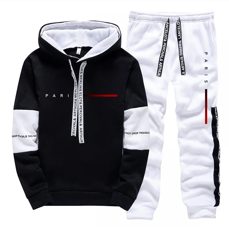 파리 패션 후디 스트리트웨어 남성 세트 후드 스웨트셔츠 - Fashion Streetwear 리뷰 및 가격