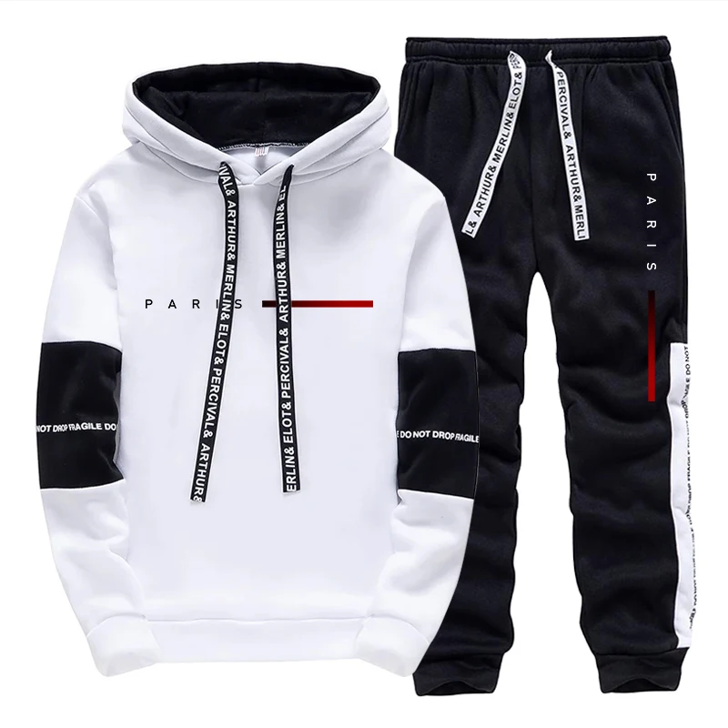 파리 패션 후디 스트리트웨어 남성 세트 후드 스웨트셔츠 - Fashion Streetwear 리뷰 및 가격