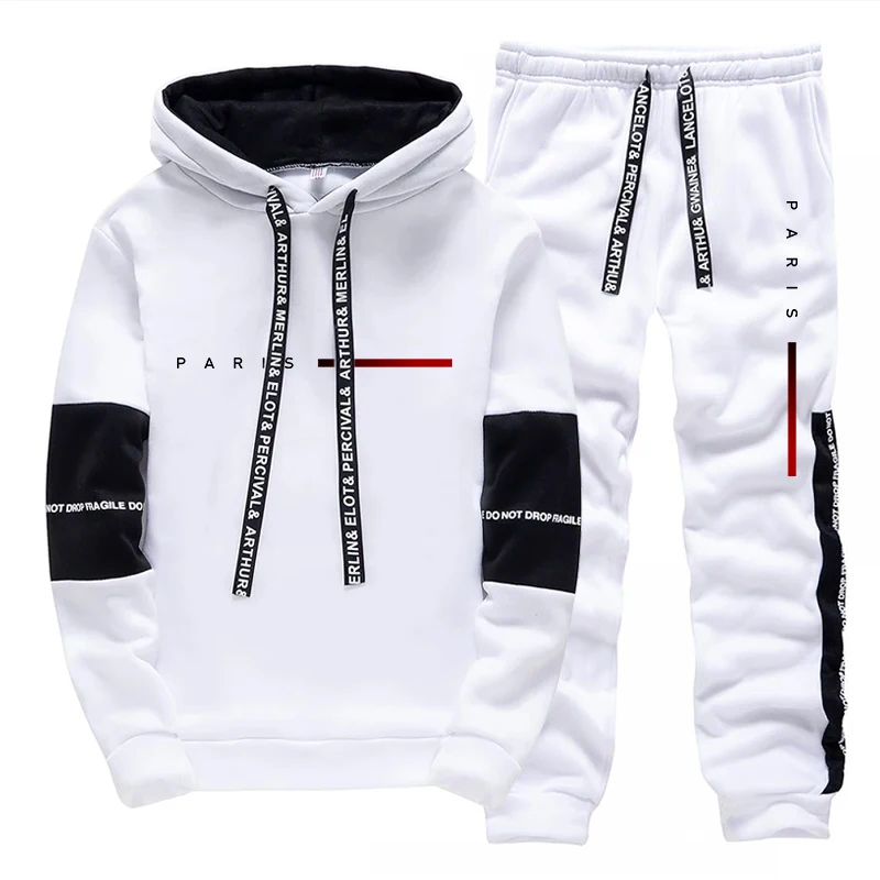 파리 패션 후디 스트리트웨어 남성 세트 후드 스웨트셔츠 - Fashion Streetwear 리뷰 및 가격