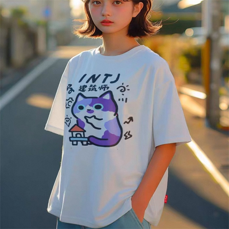 ZAZOMDE 부모 자식 티셔츠 재미있는 고양이 티셔츠 - Street Fashion Japan 2025 리뷰 및 가격