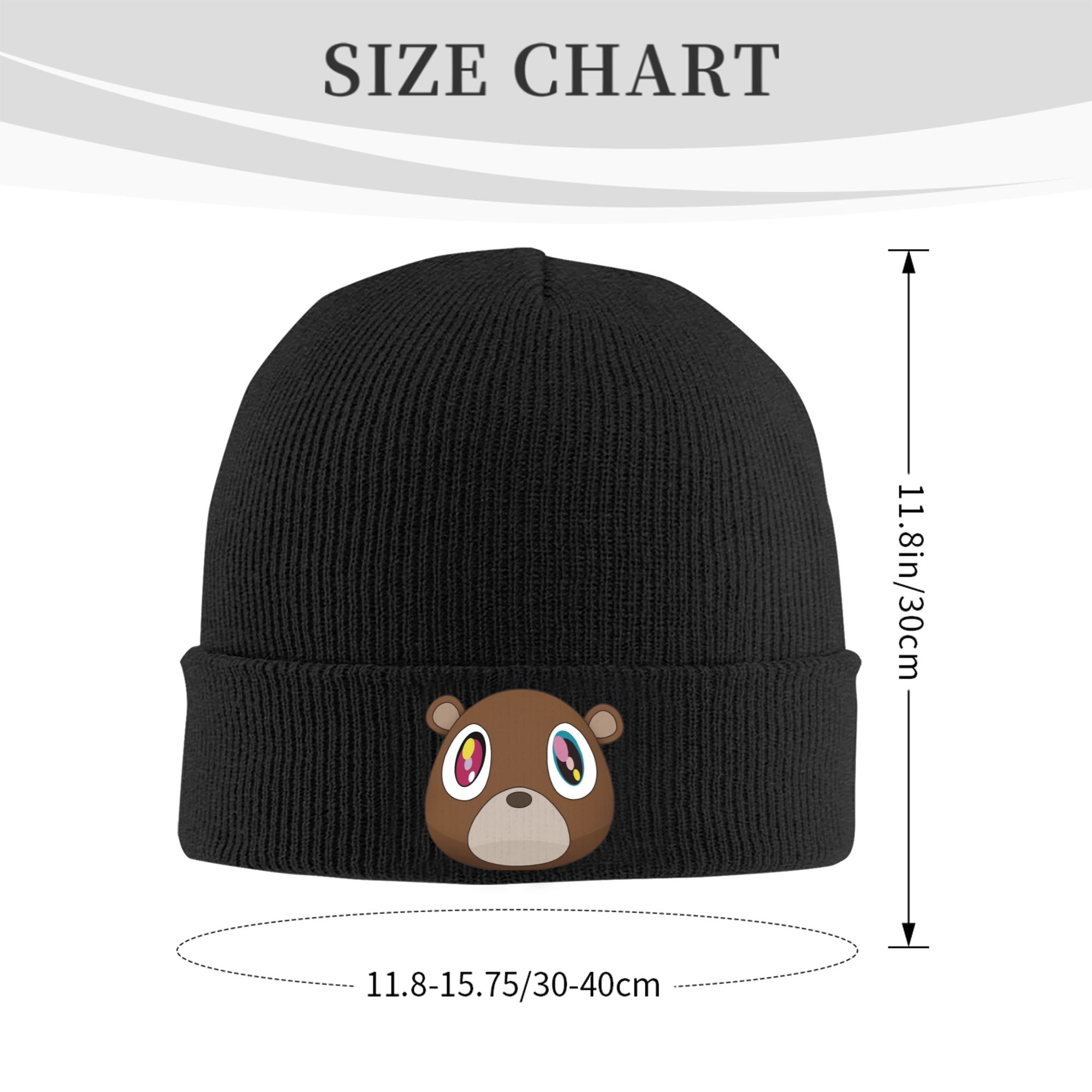 졸업식 곰돌이 래퍼 모자 가을 겨울 비니 따뜻한 칸예  - Street Fashion Loverboy Hat 리뷰 및 가격
