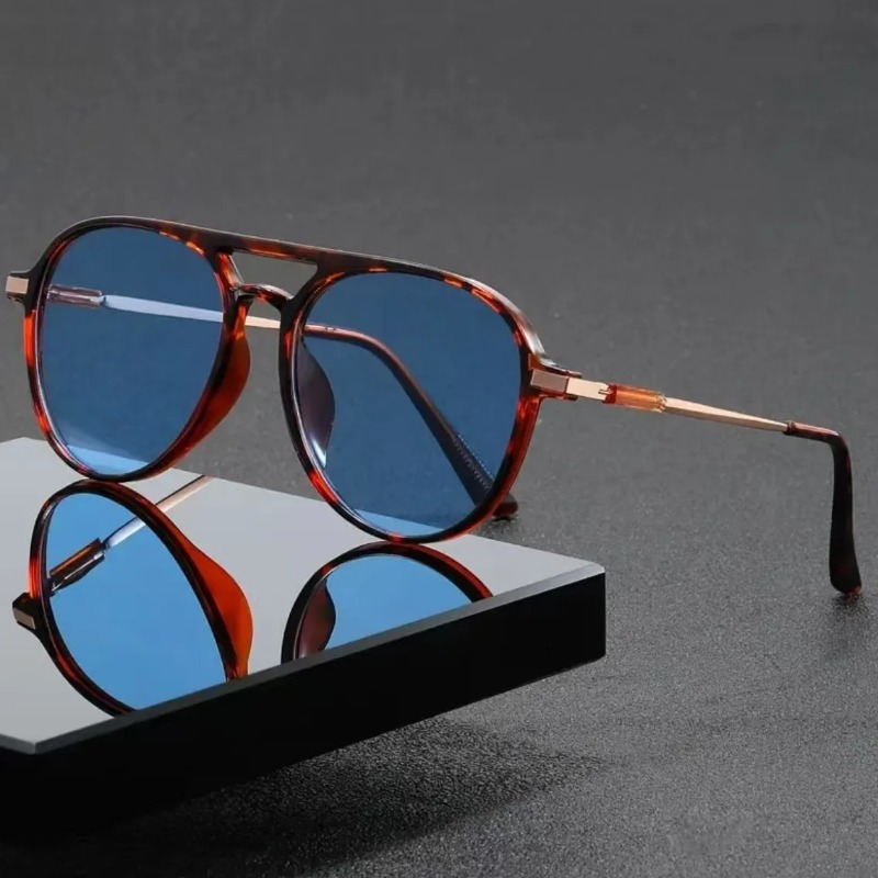 1개 빈티지 파일럿 선글라스 여성 남성 신상 패션 레오 - Street Fashion Glasses 리뷰 및 가격