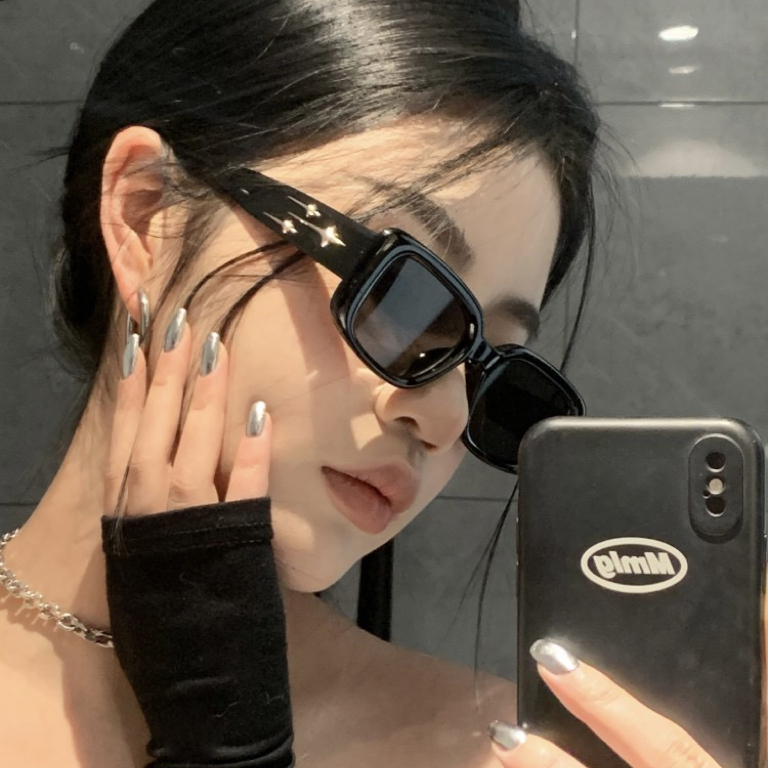 레트로 Y2K 스타일 작은 사각형 선글라스 여성 키튼  - Street Fashion Glasses 리뷰 및 가격